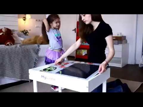 Детская развивающая мебель MLRoom. Разбор световой песочницы